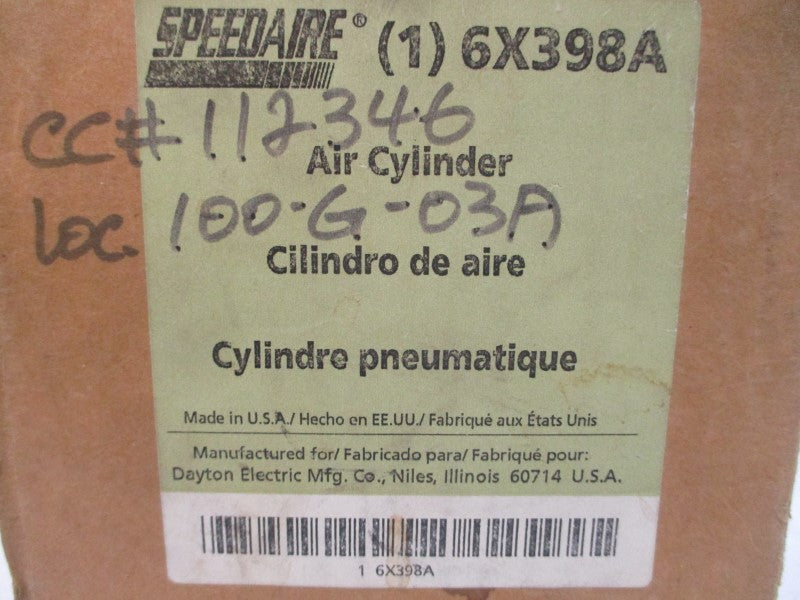 SPEEDAIRE 6X398A NSMP