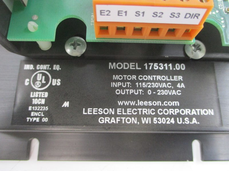 LEESON ELECTRIC 175311.00 115/230VAC 4A NSMP