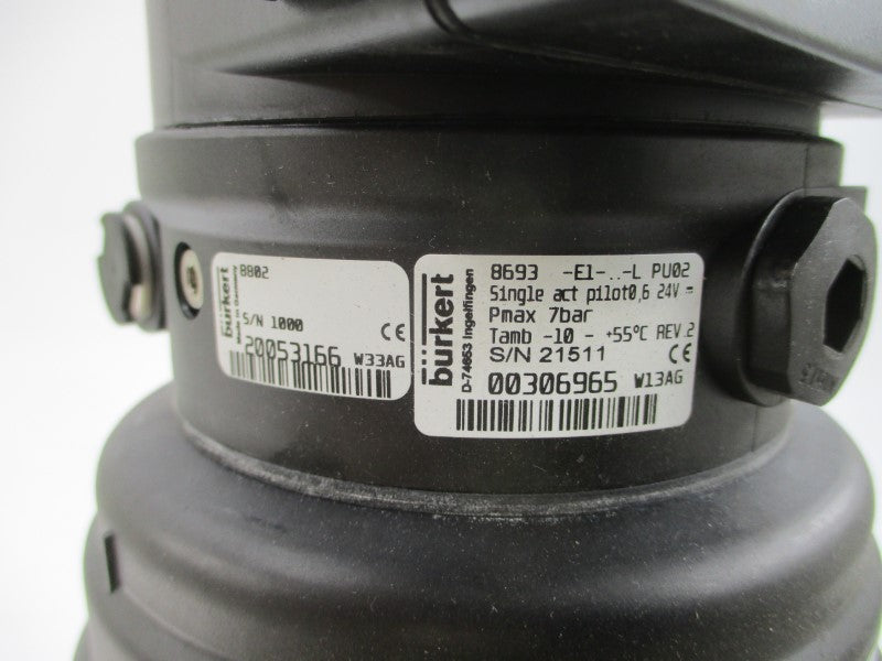 BURKERT 00206239 2300A 100PSI NSNP