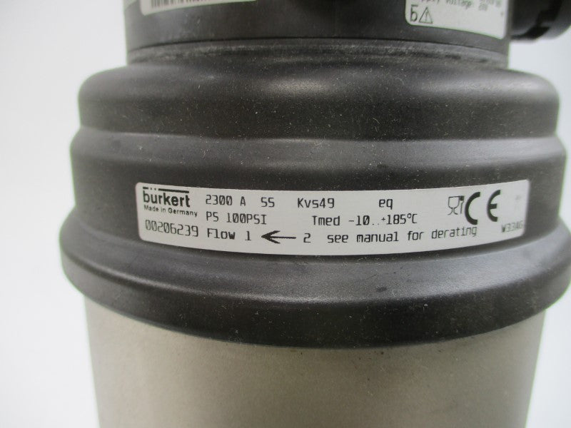 BURKERT 00206239 2300A 100PSI NSNP