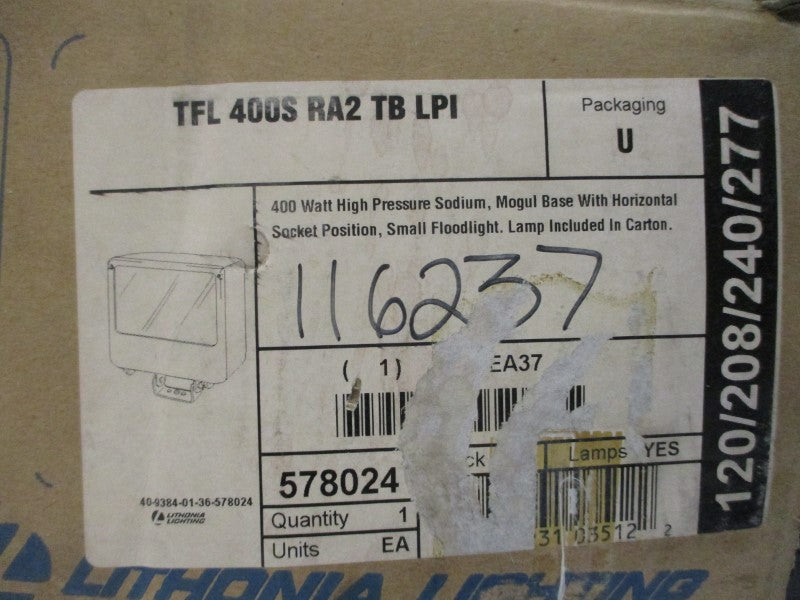 LITHONIA LIGHTING TFL400SRA2TBLPI 277V 3.9A NSMP