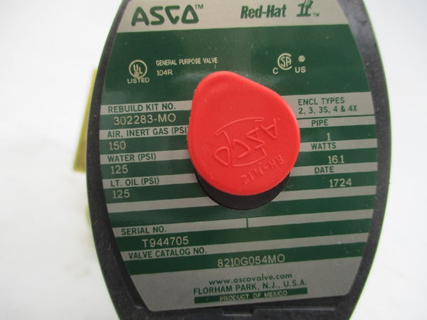 ASCO 8210G054MO 120V 125/150PSI 1" NSMP