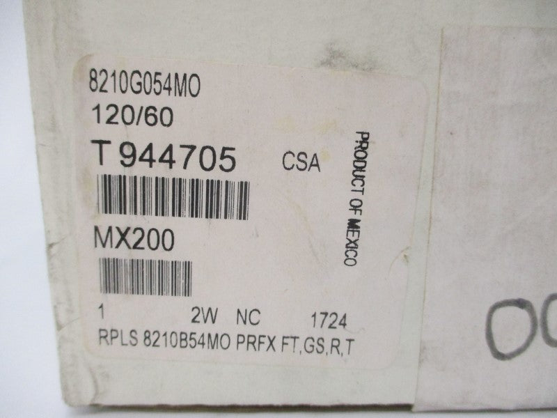 ASCO 8210G054MO 120V 125/150PSI 1" NSMP