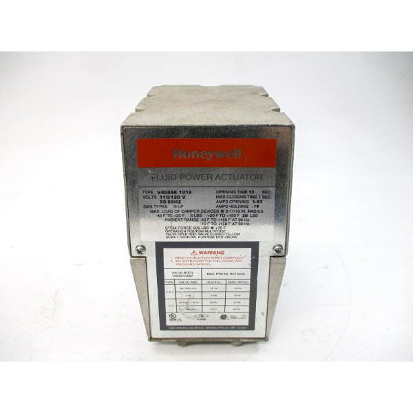 HONEYWELL V4055E1016 110/120V 1.63A 75PSI 13S NSNP