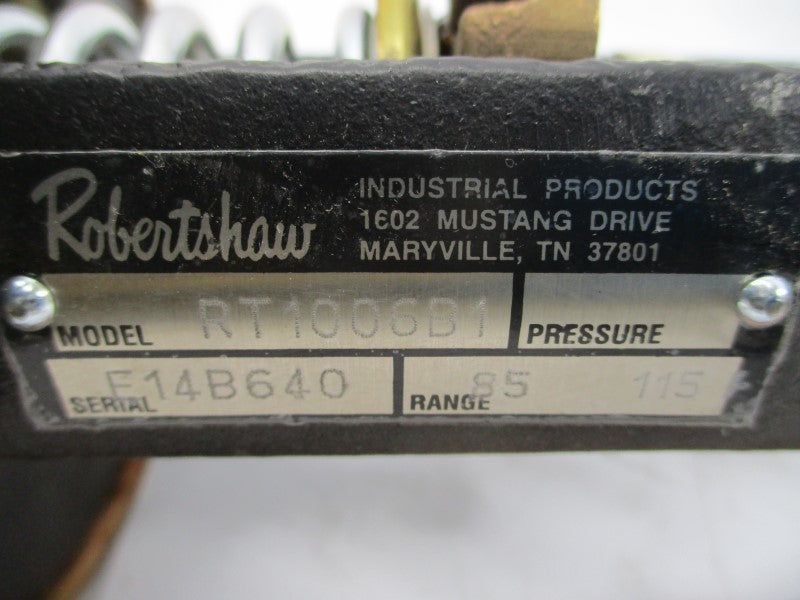 ROBERT SHAW RT1006B1 85-115PSI NSNP