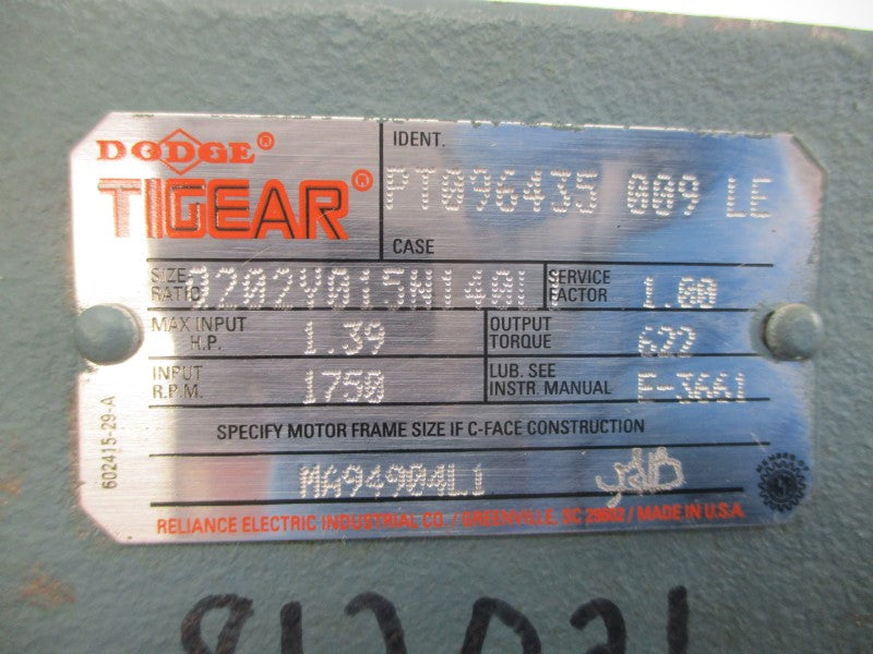 DODGE Q202Y015N1401 UNMP