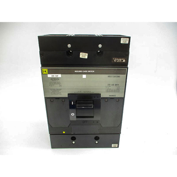 SQUARE D MAL360008 SER. 2 600VAC 800A NSNP