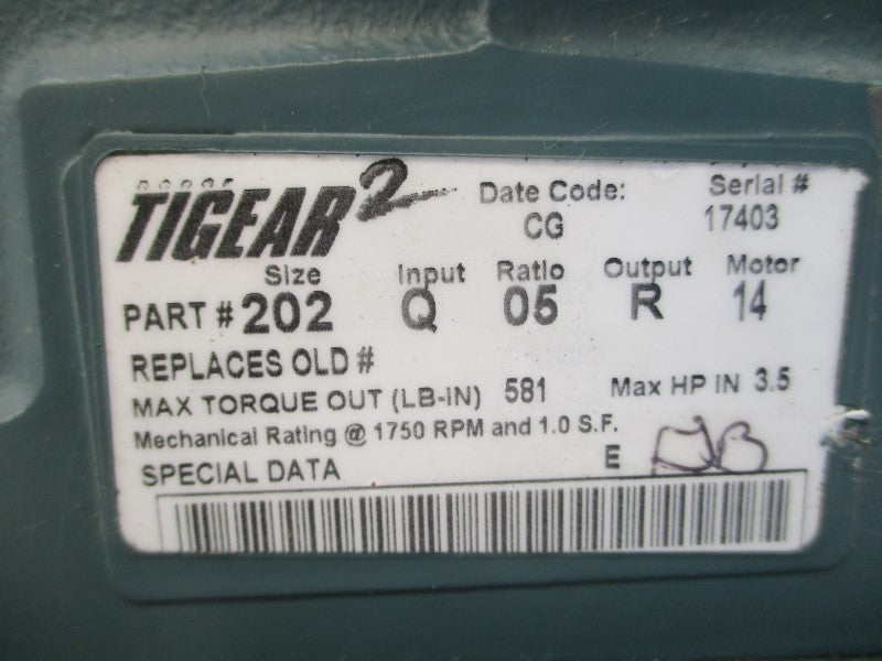 DODGE 202Q05R14 UNMP