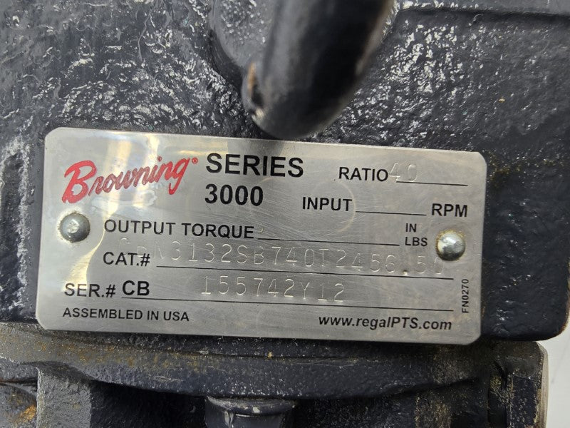 BROWNING CBN3132SB740T2456.50 208-230/460V 1.95-1.76/0.88A NSNP