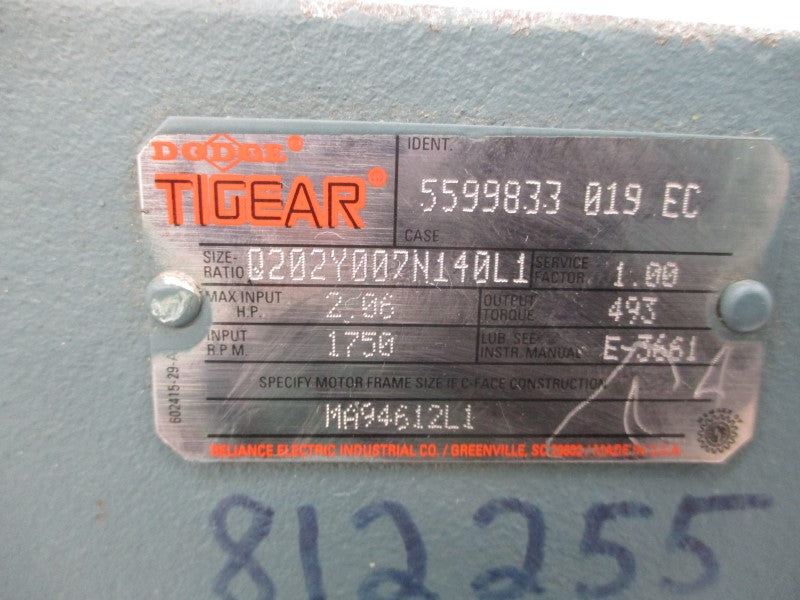 DODGE Q202Y007N140L1 5599833019EC NSNP