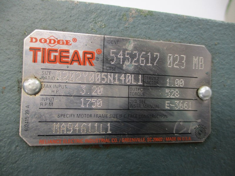 DODGE Q202Y005N140L1 5452617023MB UNMP