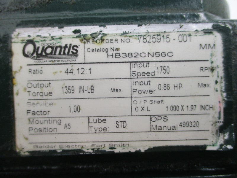 QUANTIS HB382CN56S UNMP