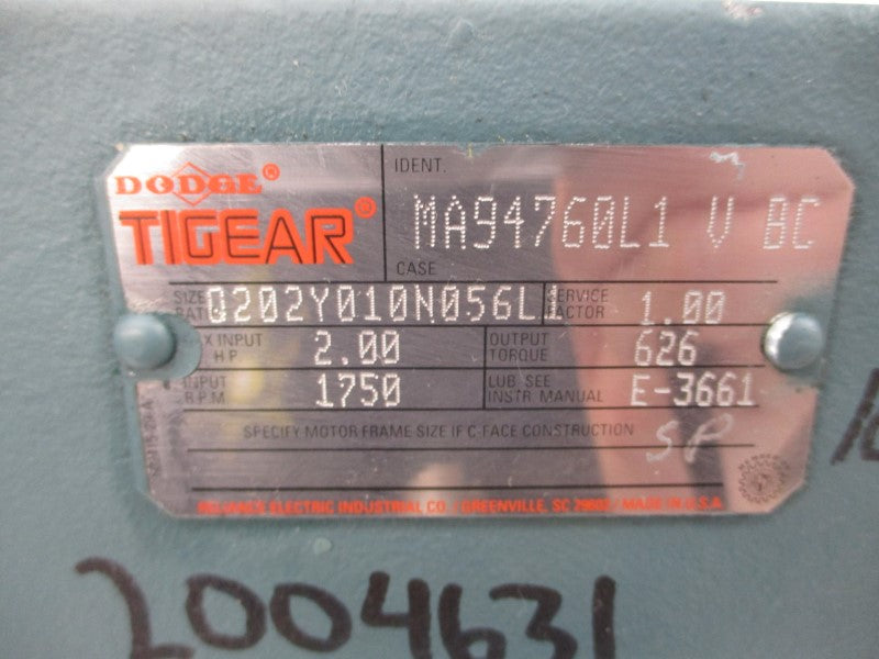 DODGE Q202Y010N056L1 MA94760L1 NSNP