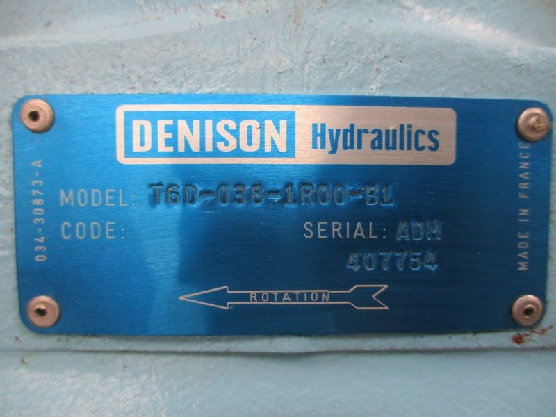 DENISON HYDRAULICS T6D-038-1R00-B1 5825580 NSNP