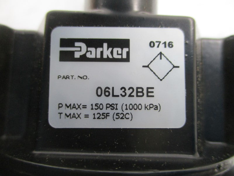 PARKER 06A32A13A2BC 150PSI 1/2" NSMP