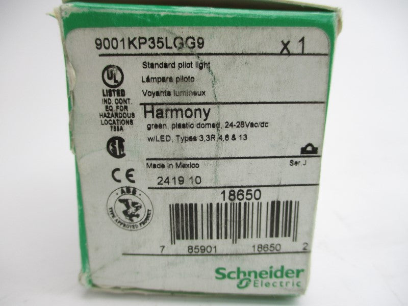 SCHNEIDER ELECTRIC 9001KP35LGG9 SER. J 24-28VAC/DC NSMP