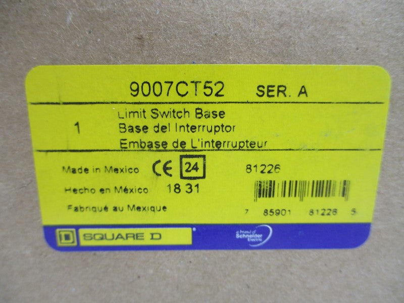 SQUARE D 9007CT52 SER. A NSMP