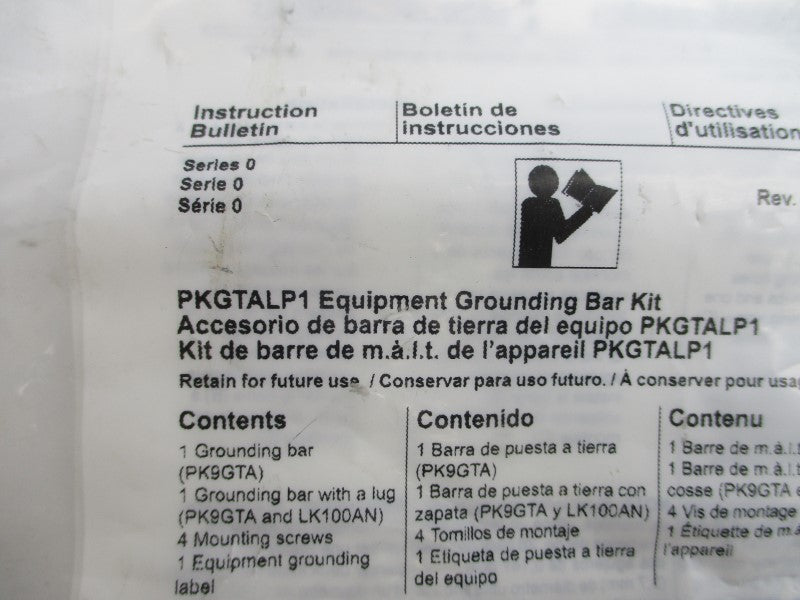 SQUARE D PKGTALP1 SER. 0 NSMP