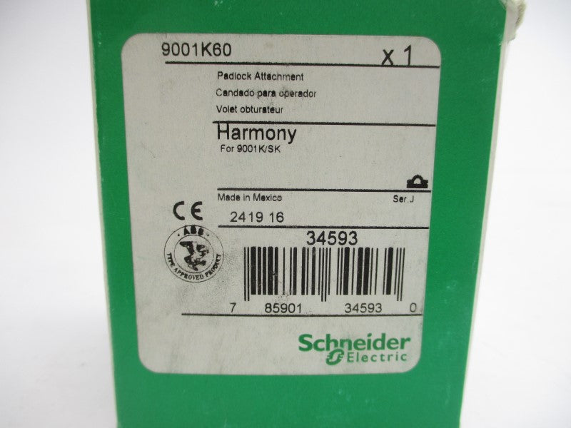 SCHNEIDER ELECTRIC 9001K60 SER. J NSMP
