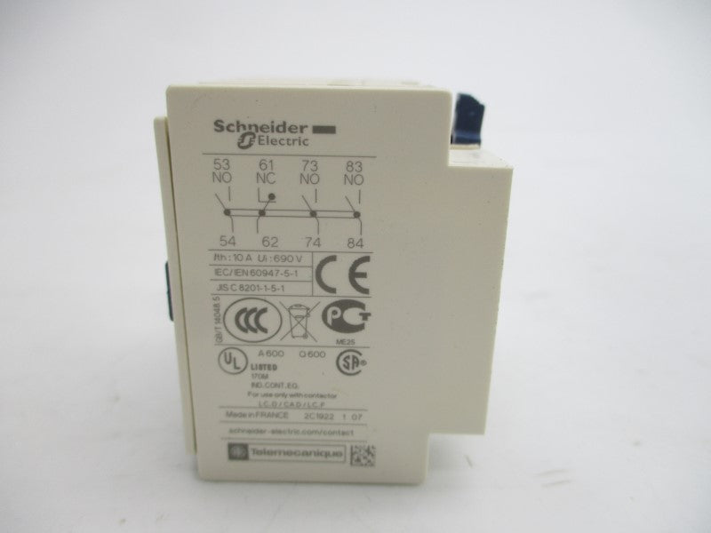 SCHNEIDER ELECTRIC LADN31 690V 10A NSMP