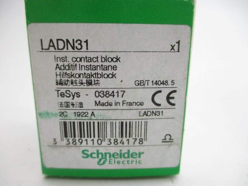 SCHNEIDER ELECTRIC LADN31 690V 10A NSMP