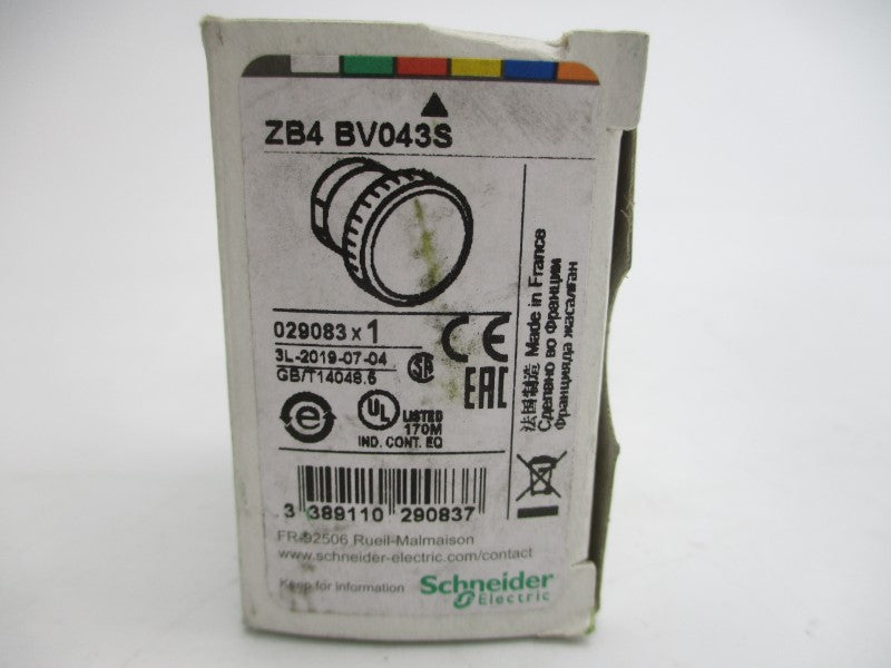 SCHNEIDER ELECTRIC ZB4BV043S NSMP