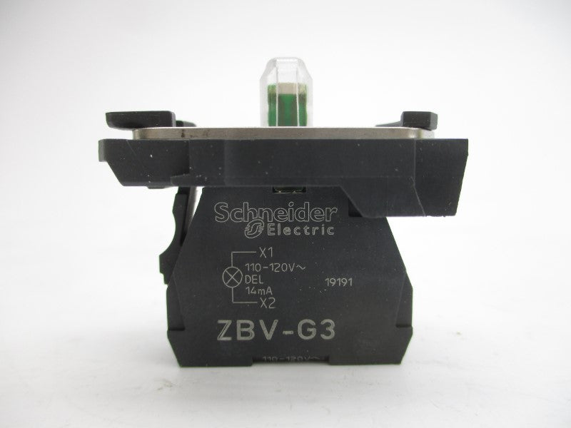SCHNEIDER ELECTRIC ZB5AVG3 110/120V NSMP