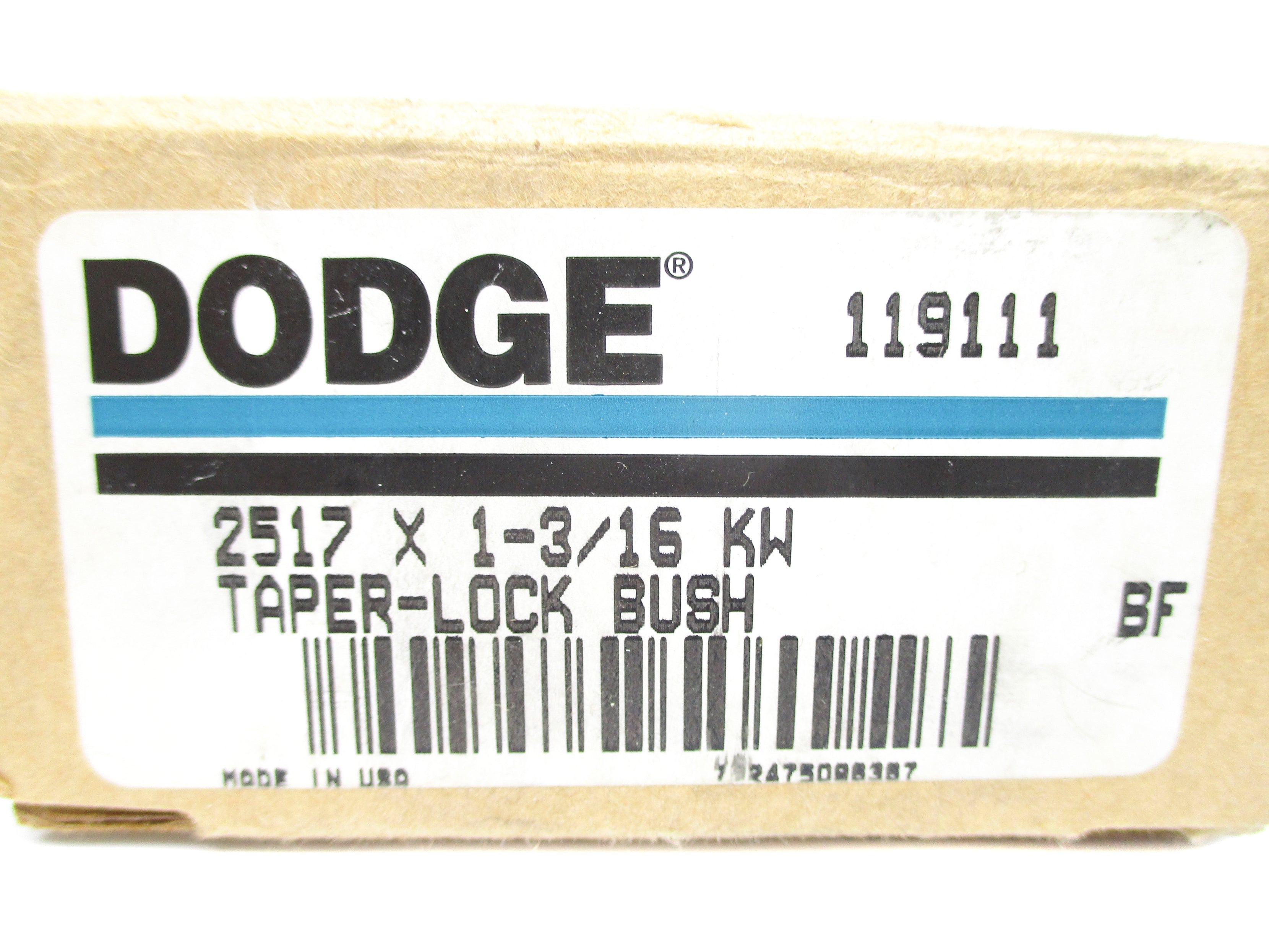 BALDOR DODGE 119111 2517X1-3/16-KW NSMP