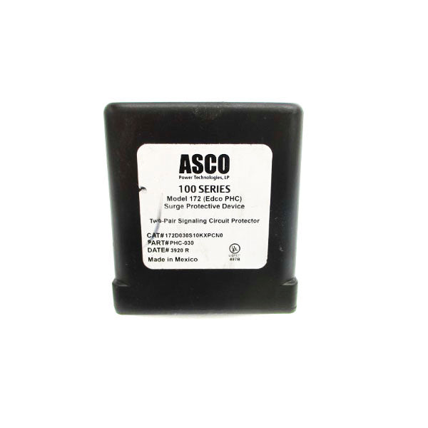 ASCO 172D030S10KXPCN0 PHC-030 UNMP