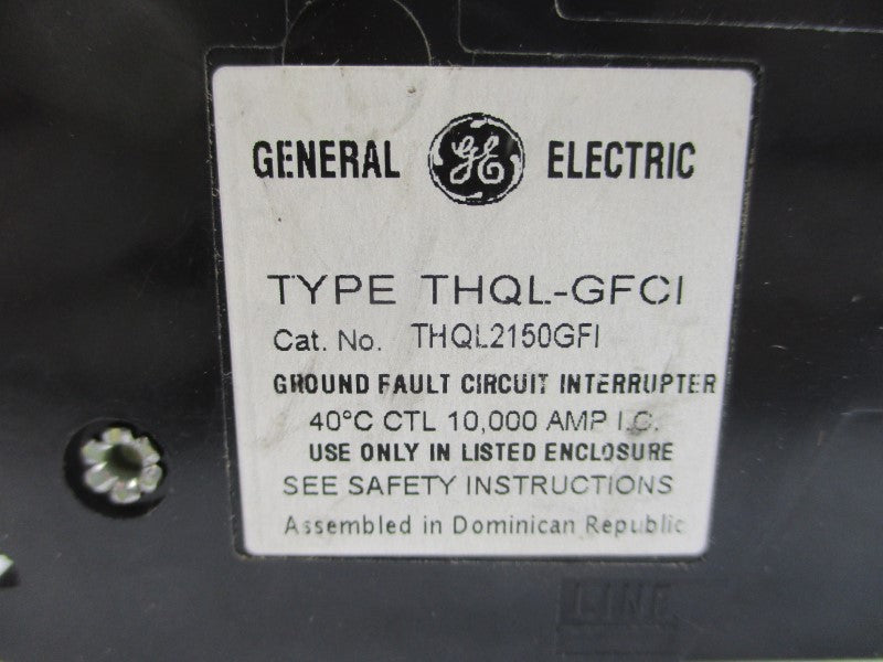 GENERAL ELECTRIC THQL2150GFI 120/240V 50A UNMP