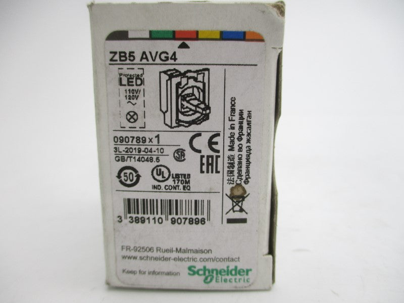 SCHNEIDER ELECTRIC ZB5AVG4 110/120V NSMP