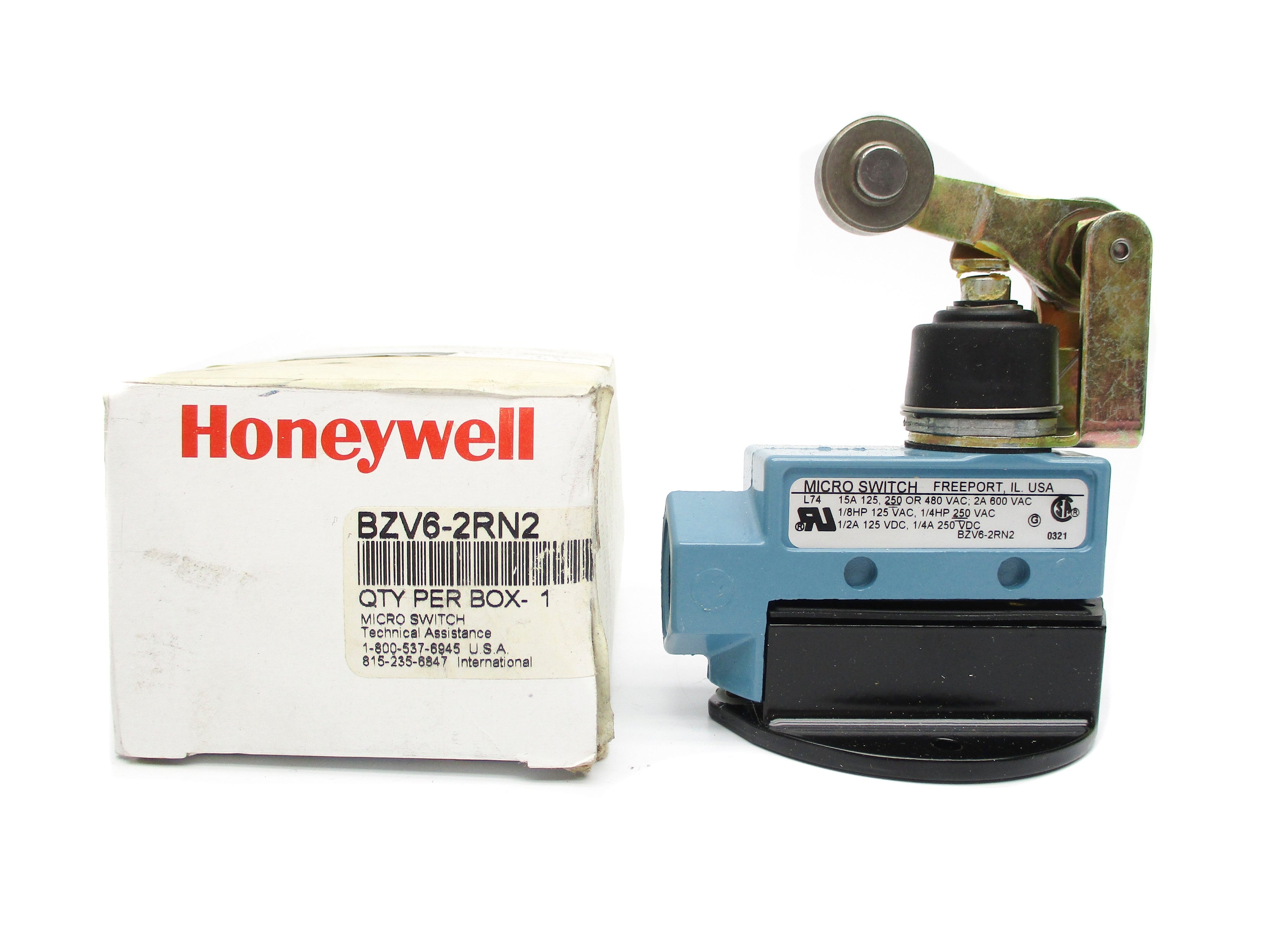 HONEYWELL BZV6-2RN2 600VAC 2A NSMP