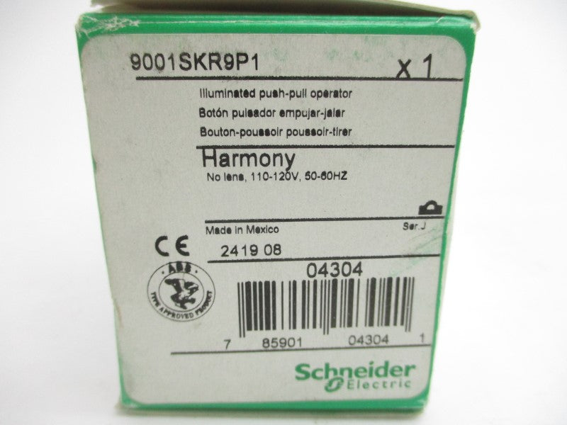 SCHNEIDER ELECTRIC 9001SKR9P1 SER. J 110-120V NSMP