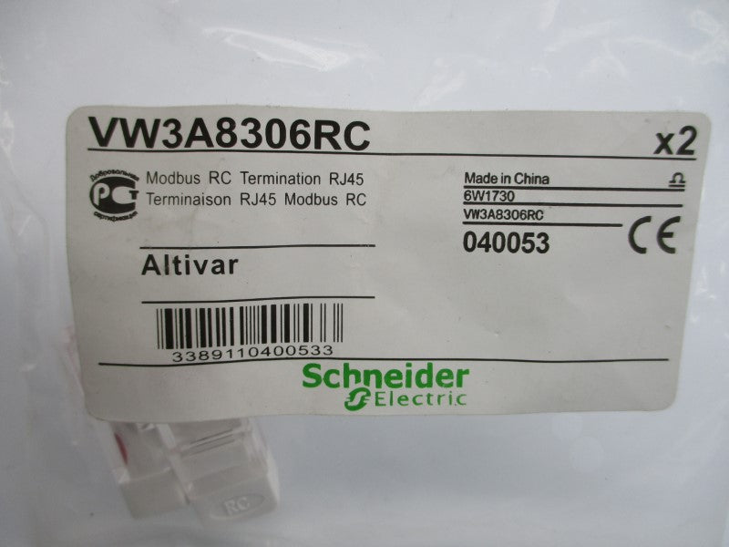 SCHNEIDER ELECTRIC VW3A8306RC (PKG OF 2) NSMP