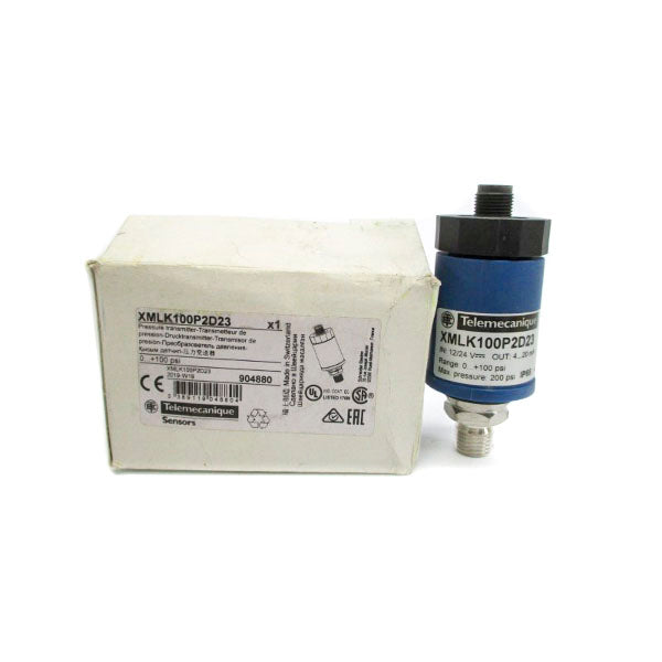 TELEMECANIQUE XMLK100P2D23 12/24V 0-100PSI NSMP