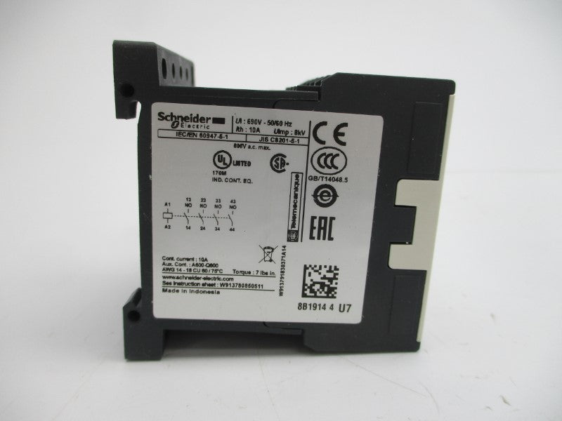 SCHNEIDER ELECTRIC CA2KN40U7 230/240V 10A NSMP