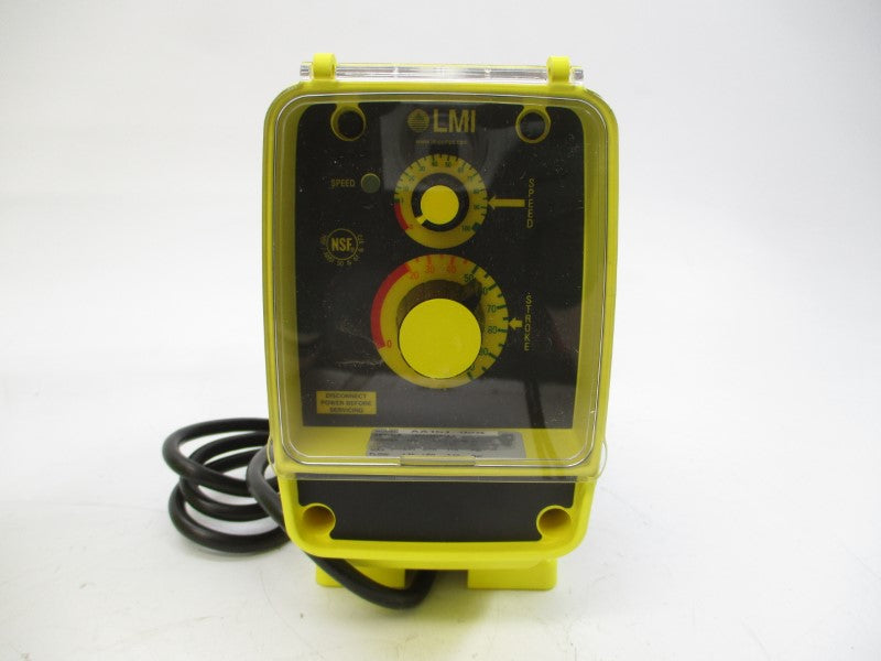 LMI MILTON ROY AA151-92S 120VAC 1.40A 110PSI NSMP