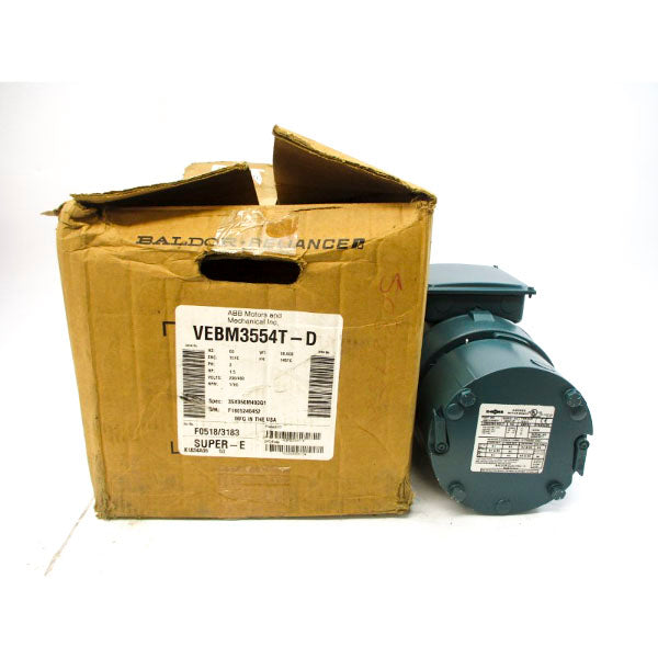 BALDOR VEBM3554T-D 35X050M493G1 230/460V 4.4A NSMP