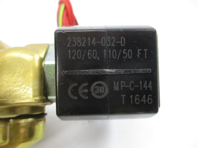 ASCO EF8210G004 110/120V 5-150PSI 1" NSMP
