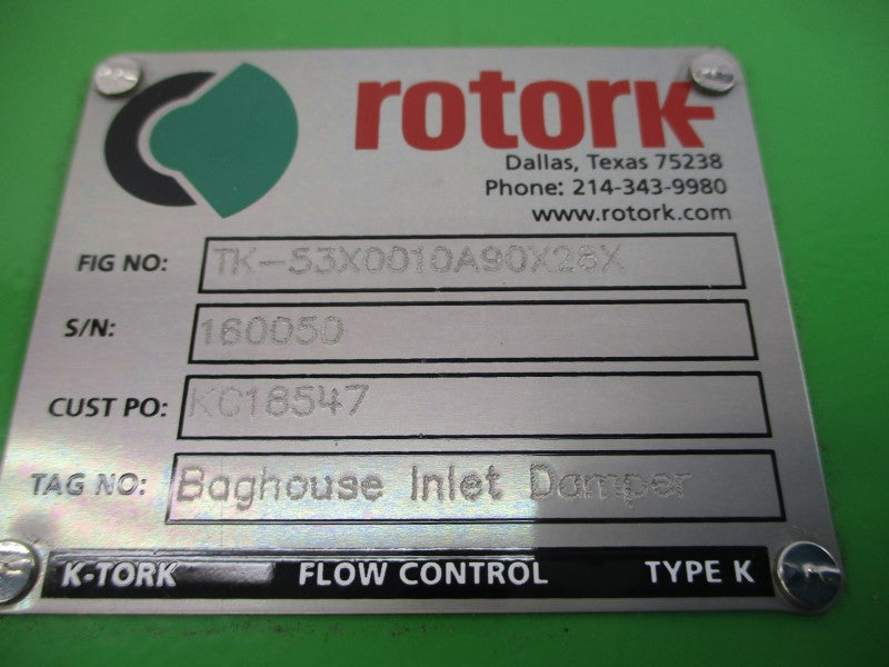 ROTORK TK-S3X0010A90X28X NSNP