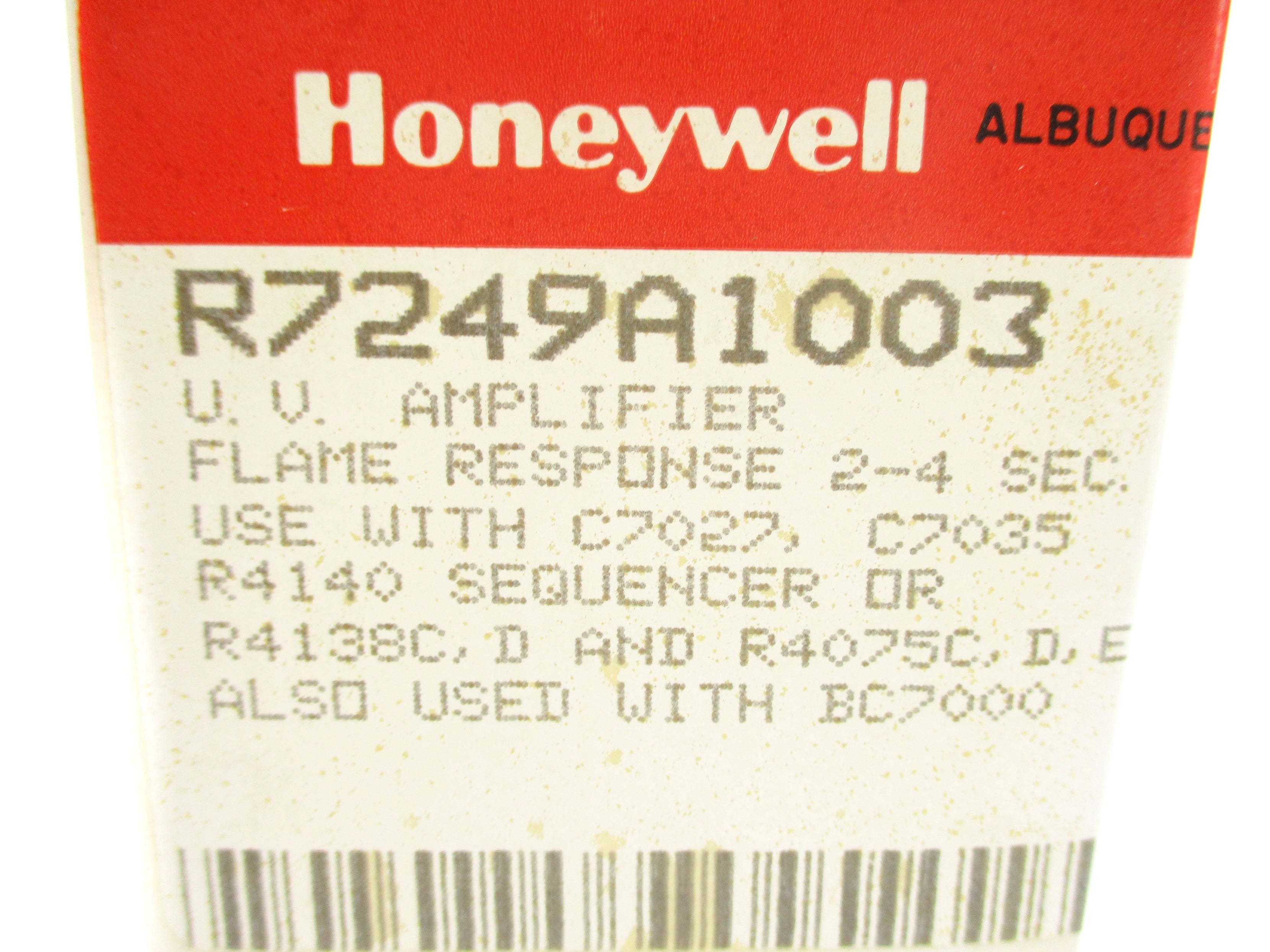 HONEYWELL R7249A1003 NSMP
