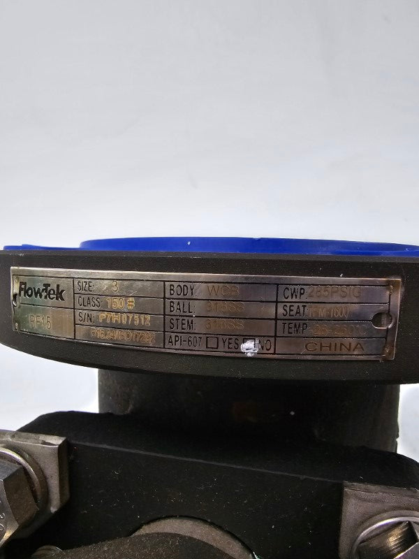 BRAY CONTROLS 92-0930-11300-532 W/RF15-WCB 140PSI 3" NSNP