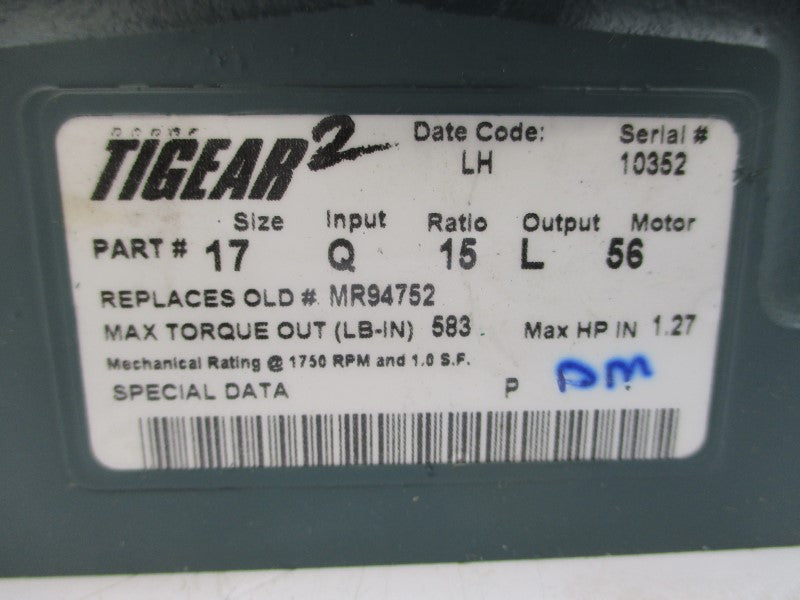 DODGE 17Q15L56 NSMP