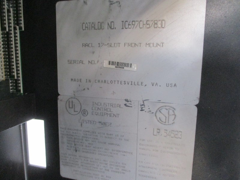 FANUC IC697CHS783D UNMP