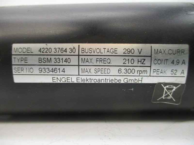 ATLAS COPCO 4220376430 BSM33140 290V 52A UNMP