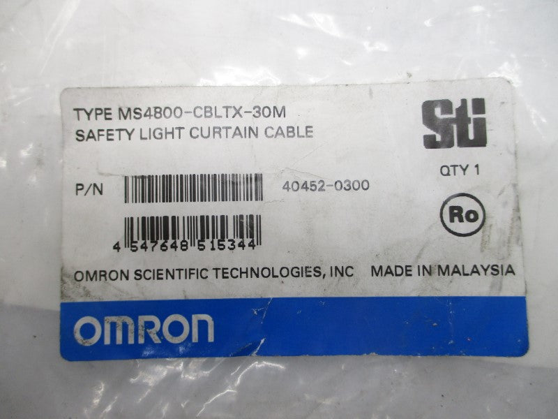 OMRON MS4800-CBLTX-30M NSMP