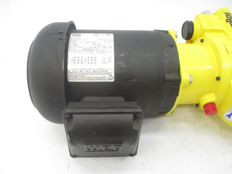 MILTON ROY MRA15E15S5APPNNNNY 230/460V 1.7/0.862A 100/925PSI NSNP