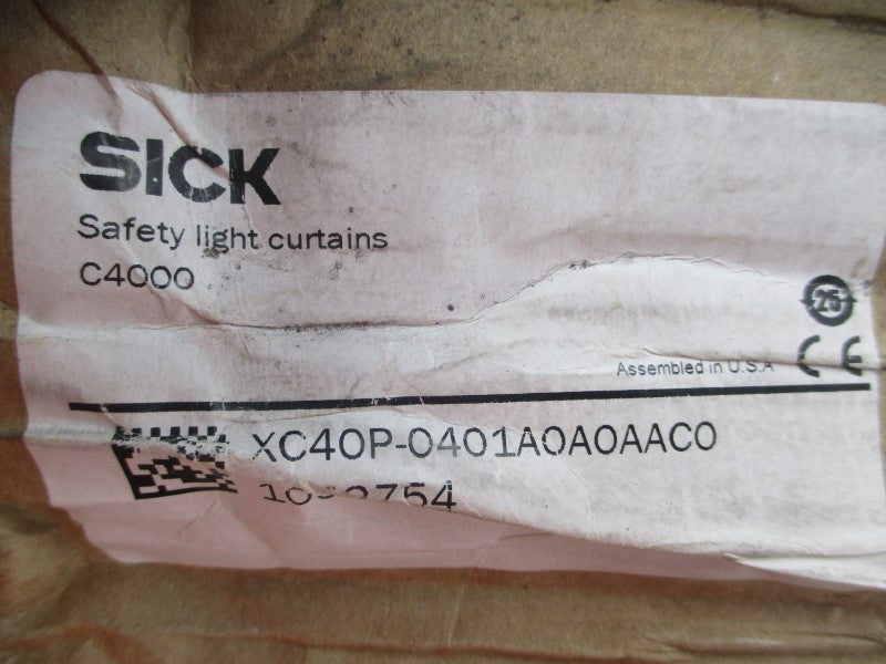 SICK XC40P-0401A0A0AAC0 1052754 24VDC NSMP