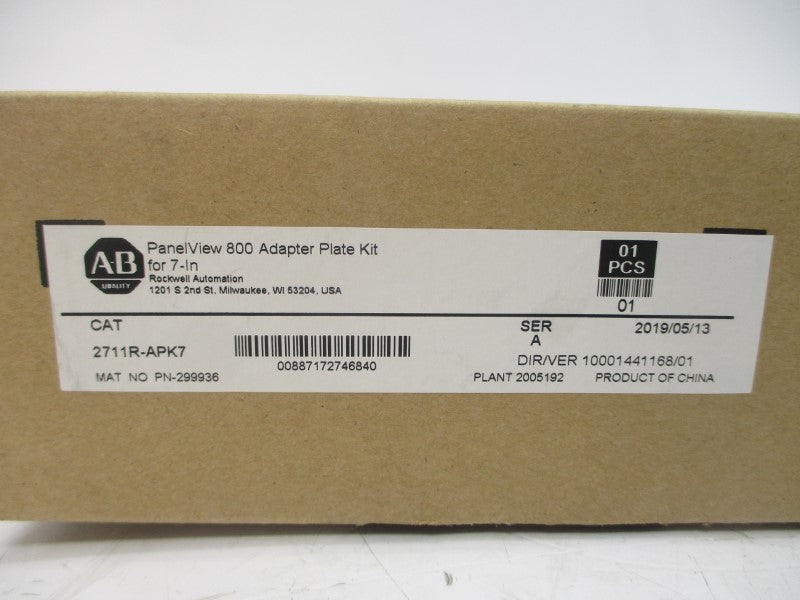 ALLEN BRADLEY 2711R-APK7 SER. A (BR/WH) NSMP