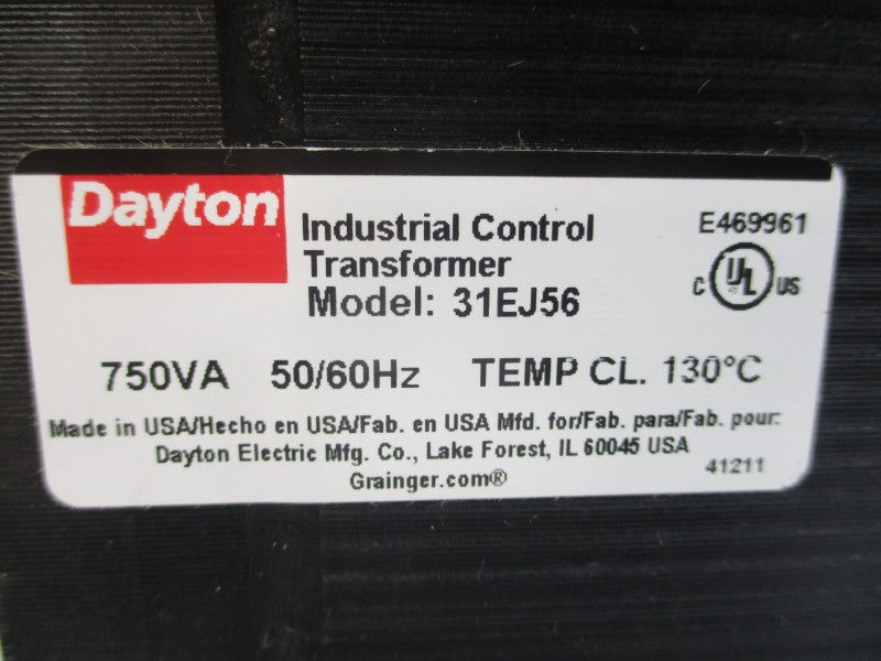 DAYTON 31EJ56 480V NSMP